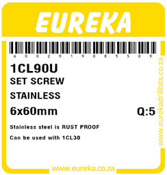 1CL90 - Set Screw & Nut ST/ST -1CL90_Label_T